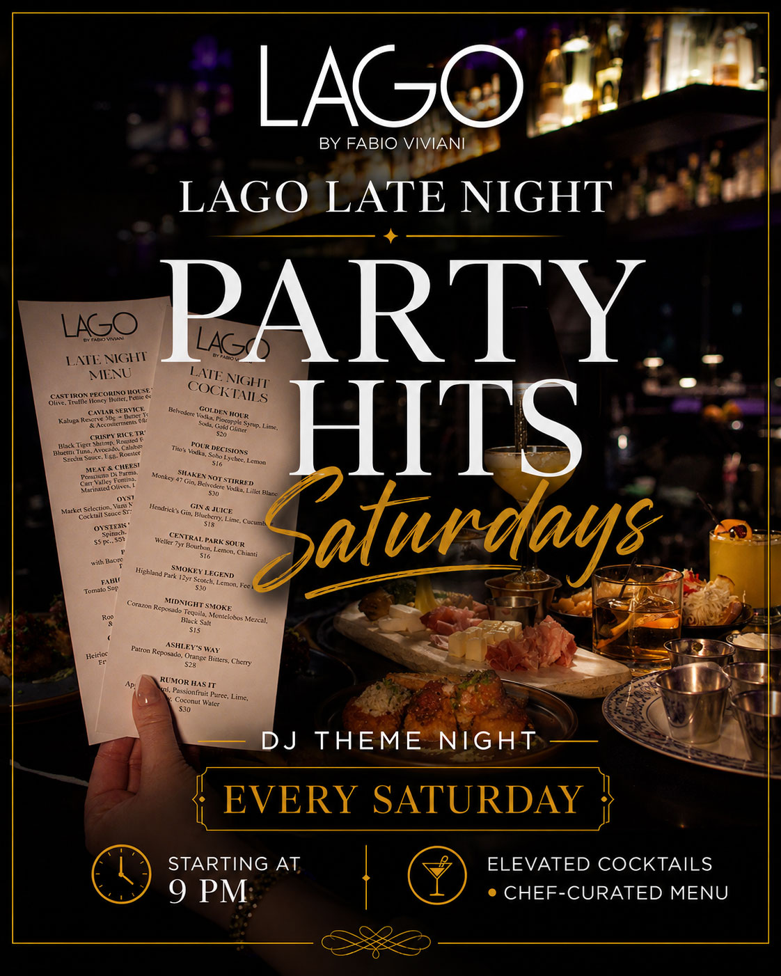 LAGO Late Night: Party Hits Saturdays in Lake Zurich